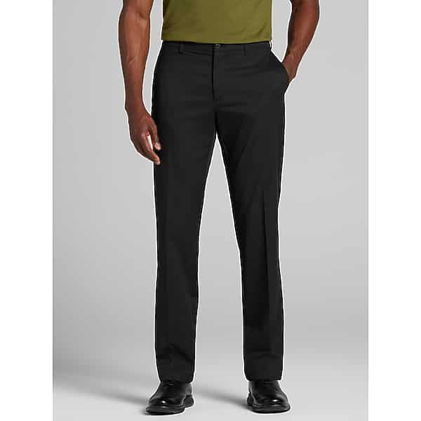 PGA TOUR Men's Classic Fit Active Waist Performance Stretch Golf Pant Caviar