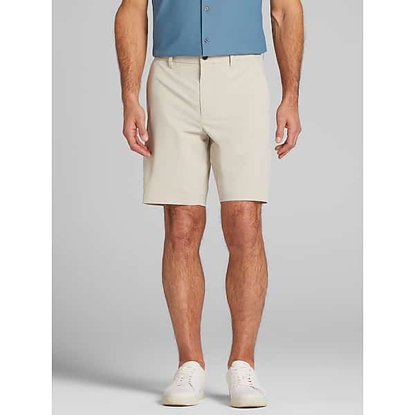 Callaway Men's Classic Fit Ergo Golf Shorts 9" Silver Lining - Size: 34