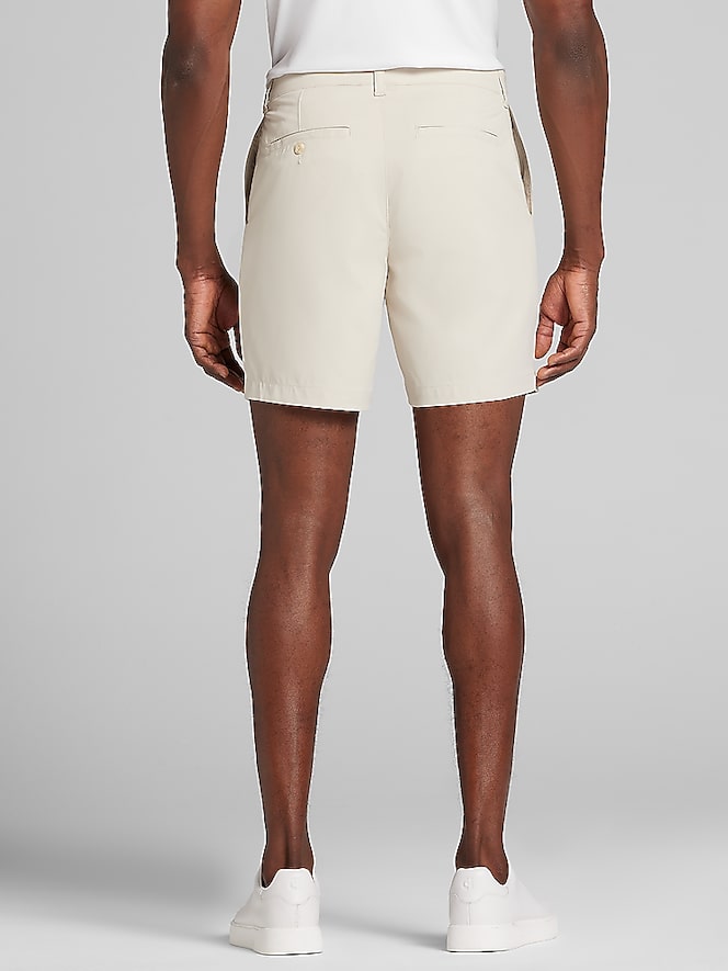 PGA Tour Classic Active Waist Performance Stretch Shorts 7"