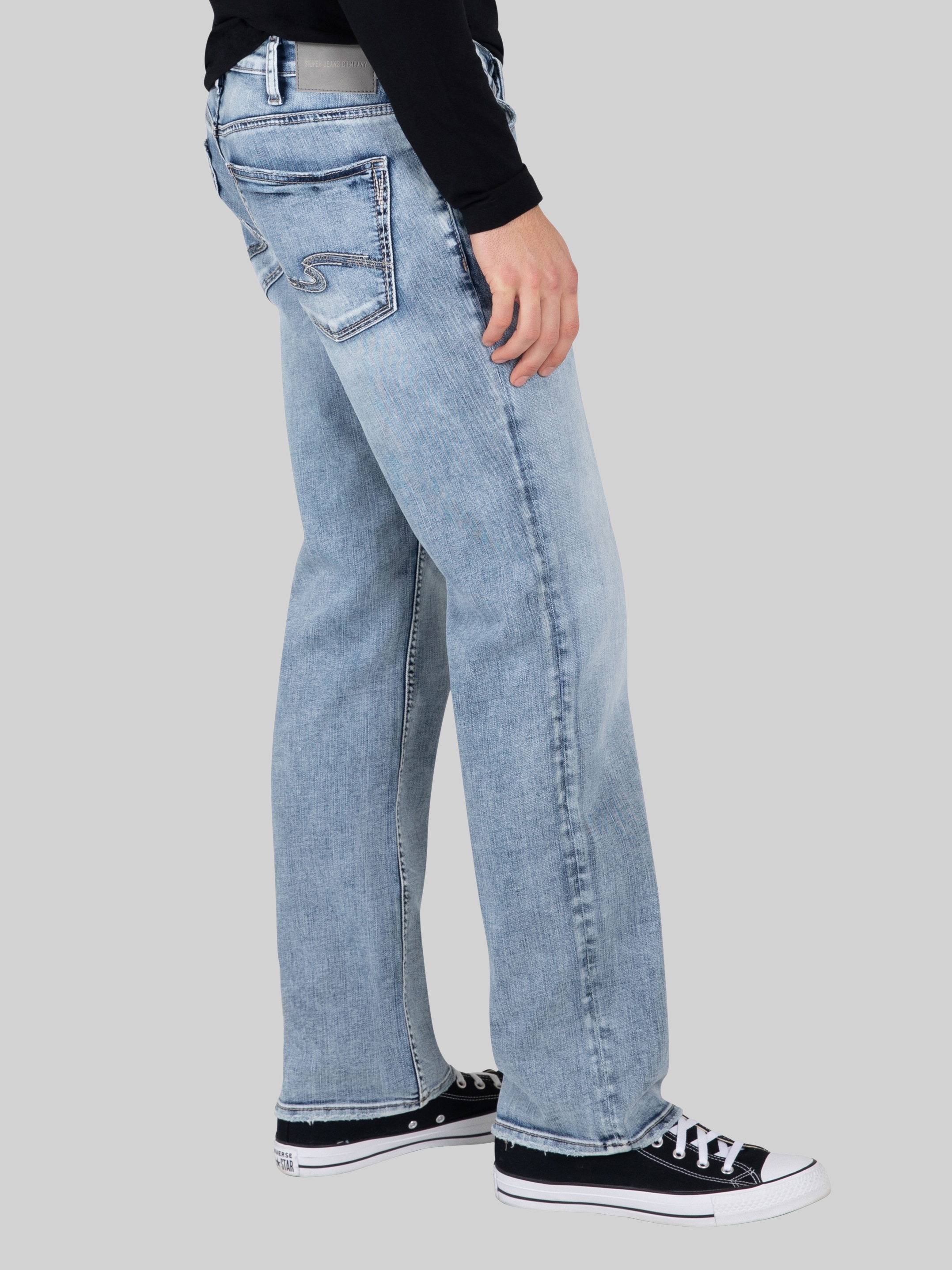 Classic Fit Straight Leg Jeans