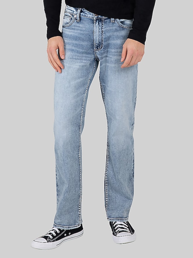 Silver Jeans Classic Fit Straight Leg Jeans