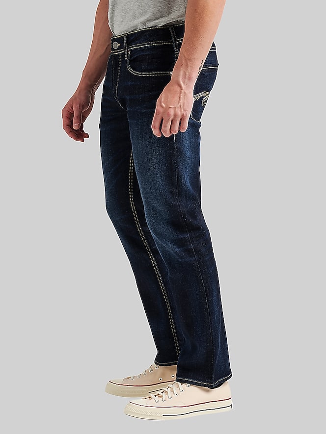 Silver Jeans Slim Fit Straight Leg Jeans