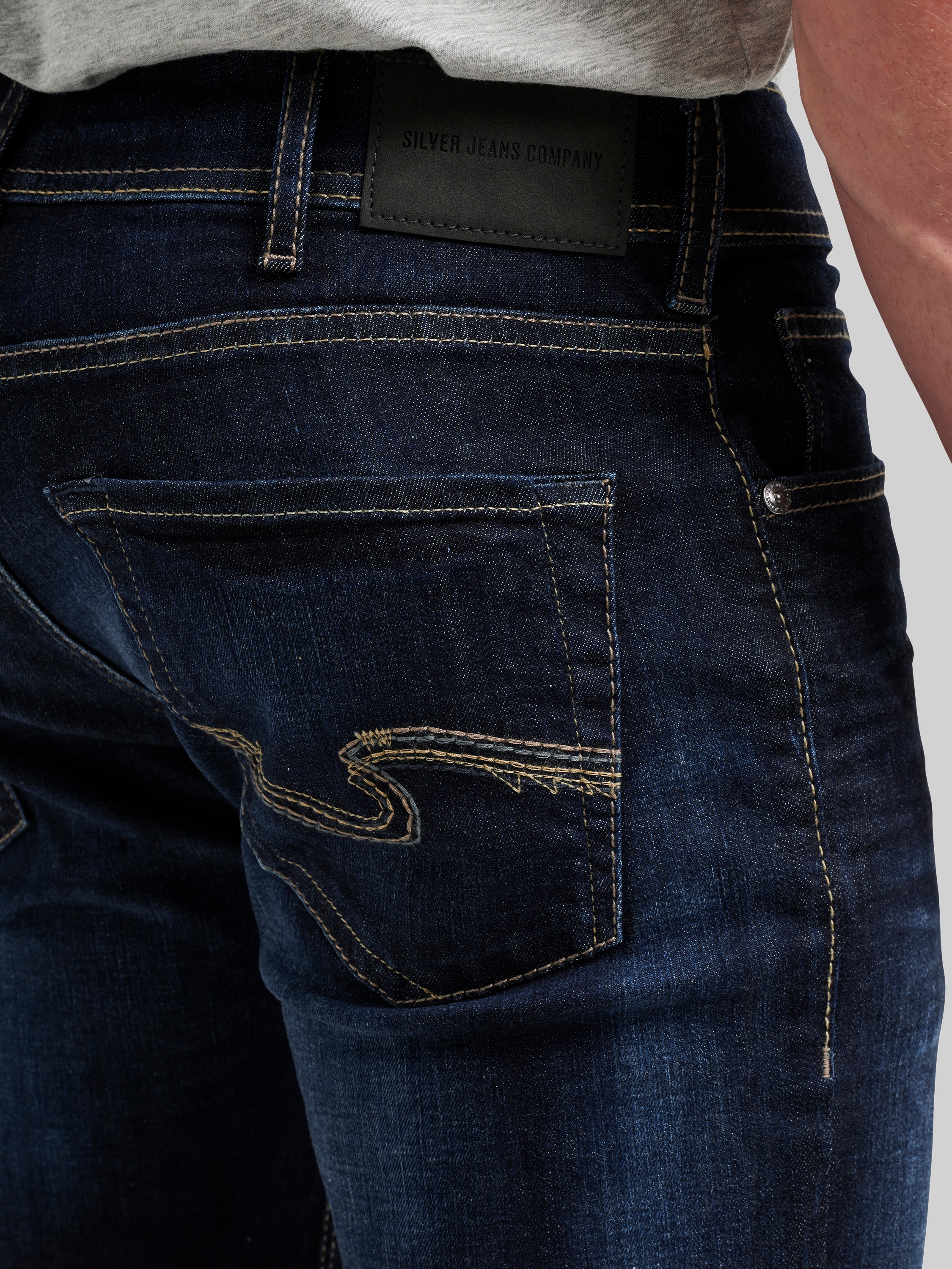 Slim Fit Straight Leg Jeans