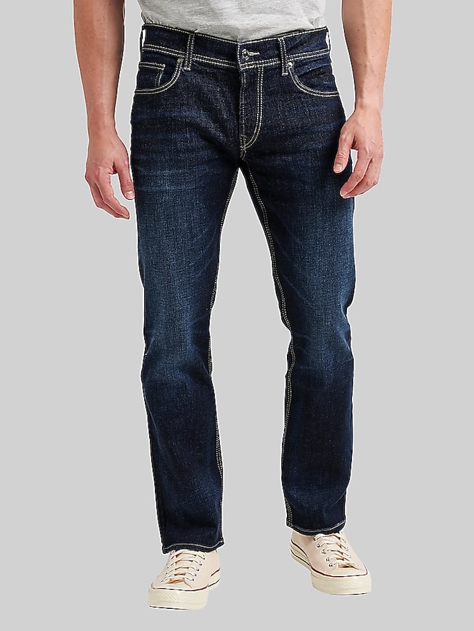 Silver Jeans Slim Fit Straight Leg Jeans