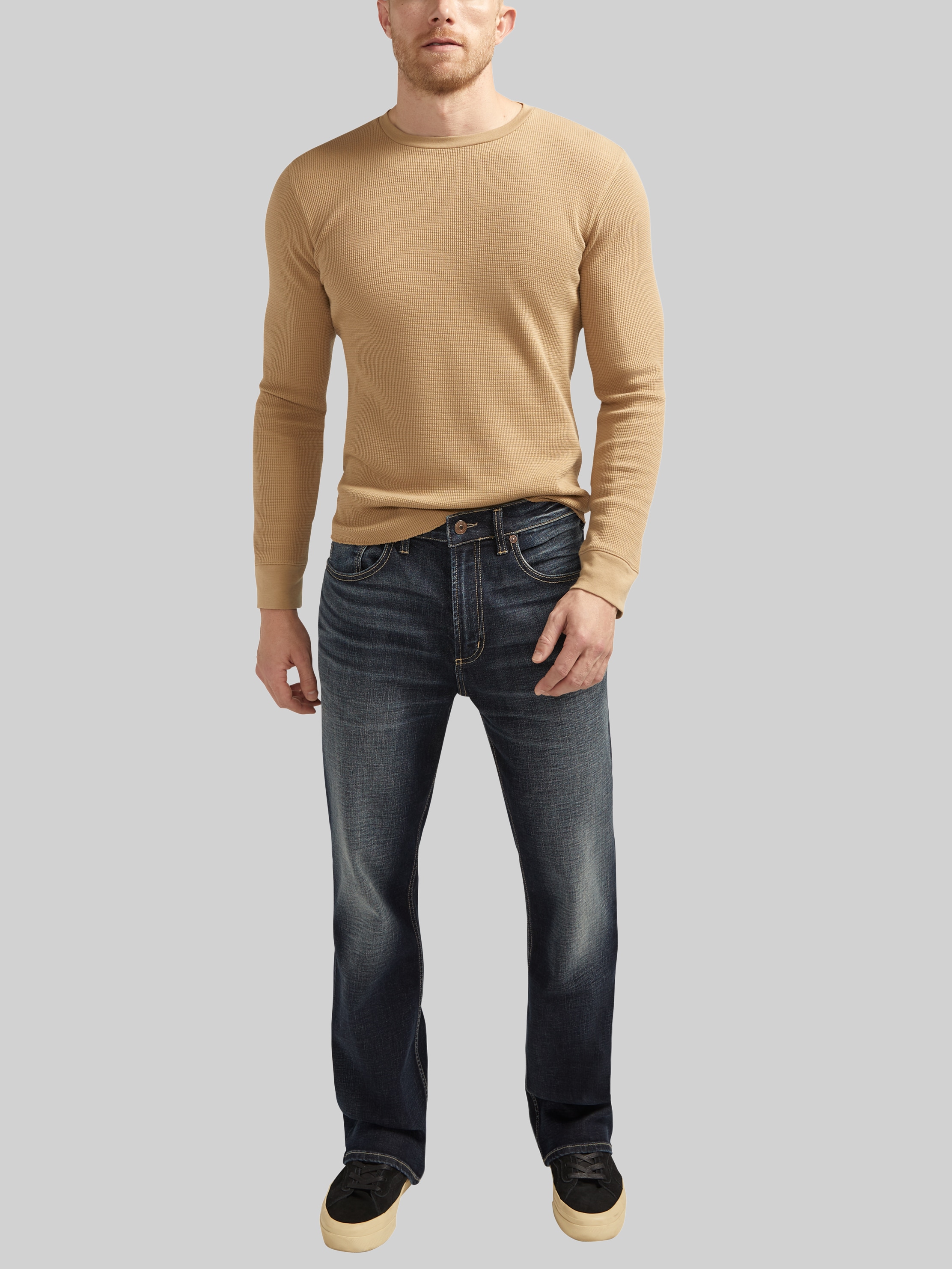 Relaxed Fit Straight Classic Bootcut Jeans