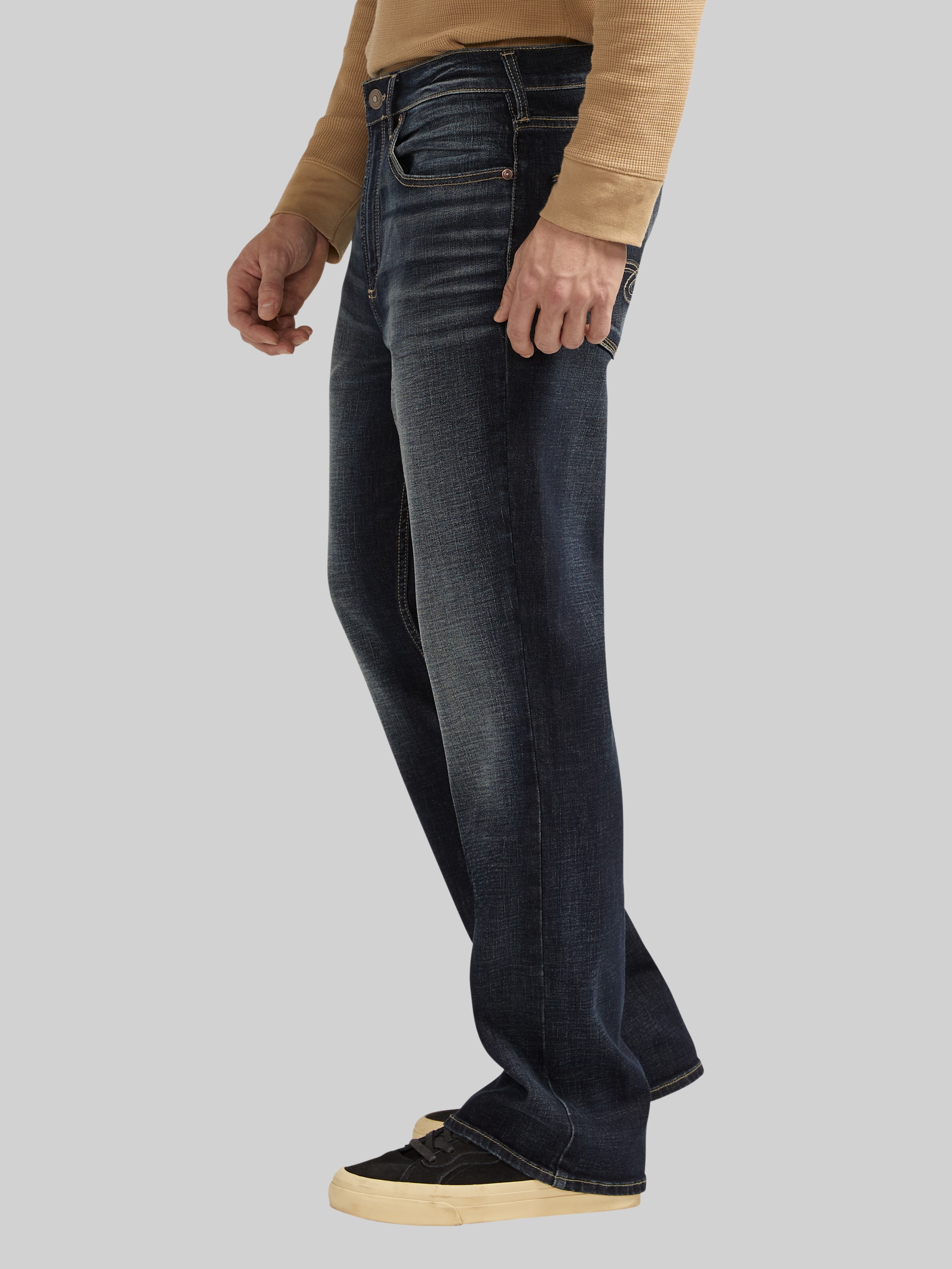 Relaxed Fit Straight Classic Bootcut Jeans