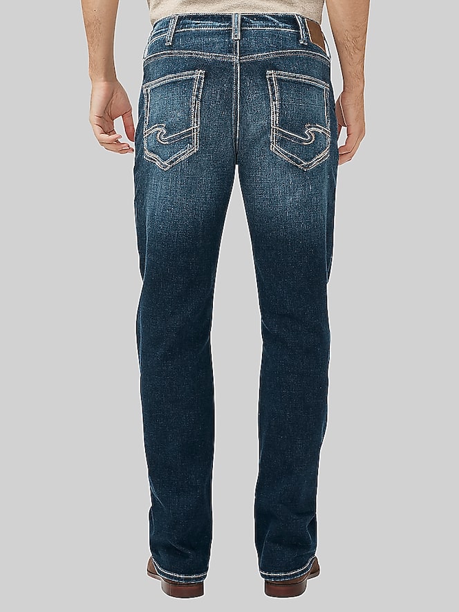 Silver Jeans Relaxed Fit Straight Leg Jeans