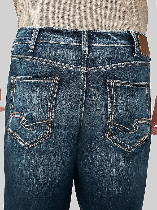 Silver Jeans Relaxed Fit Straight Leg Jeans