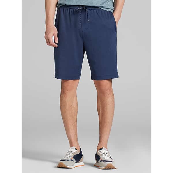 Awearness Kenneth Cole Men's CHILLFLEX Modern Fit Jogger Shorts 9" Navy Blazer - Size: XL