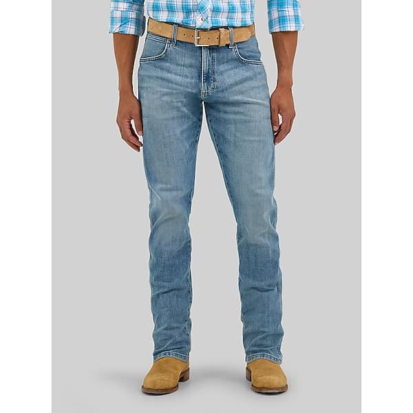 Wrangler Men's Retro Slim Fit Straight Leg Jeans Jacksboro - Size: 33W x 34L