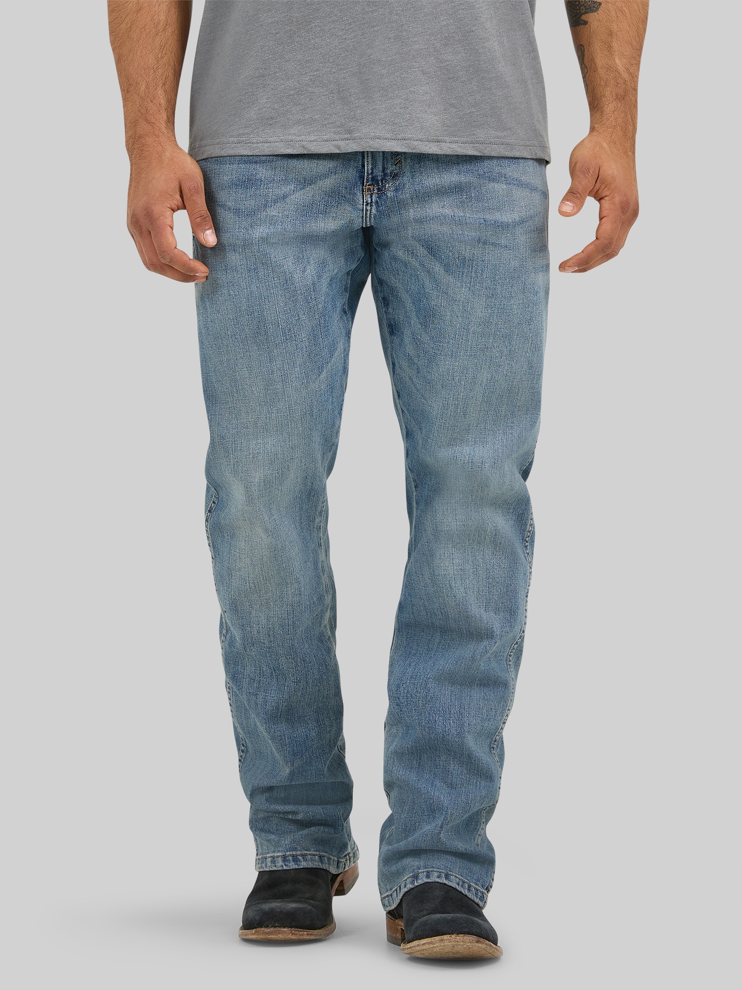 Retro Relaxed Fit Bootcut Jeans