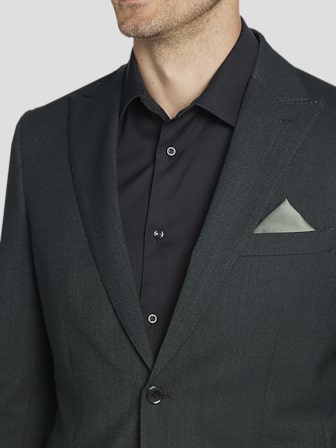 Slim Fit Sharkskin Suit Jacket