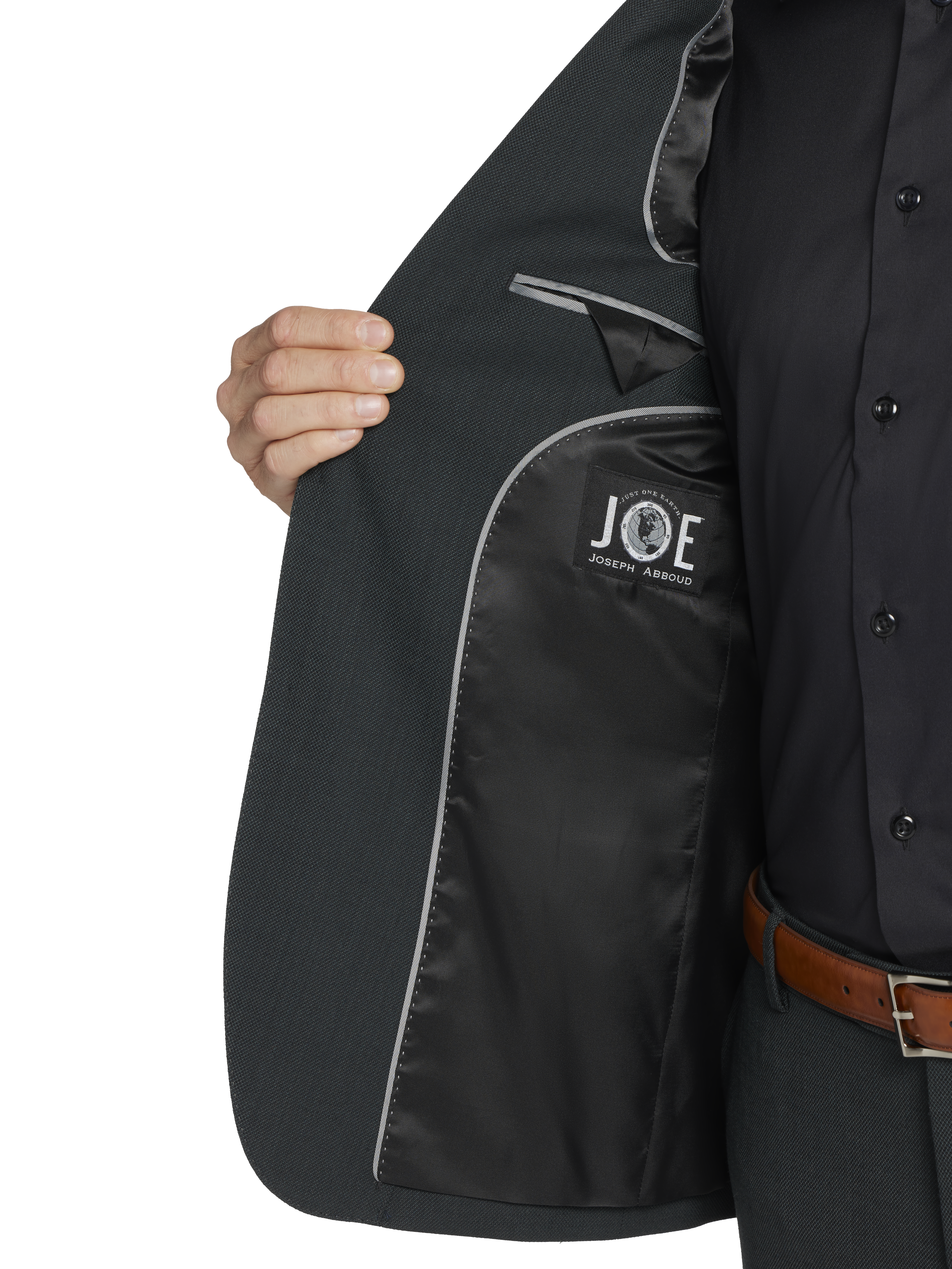 Slim Fit Wool Blend Suit Jacket