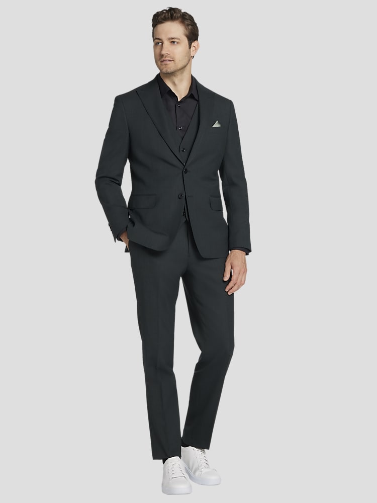 送料無料の通販 JOE Suit | Jacket Suit Blend Wool Fit Slim Abboud Joseph ジャケット・アウター