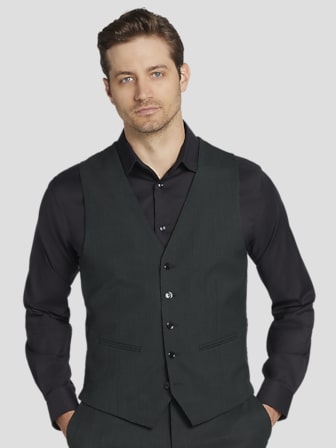Skinny Fit Suit Vest