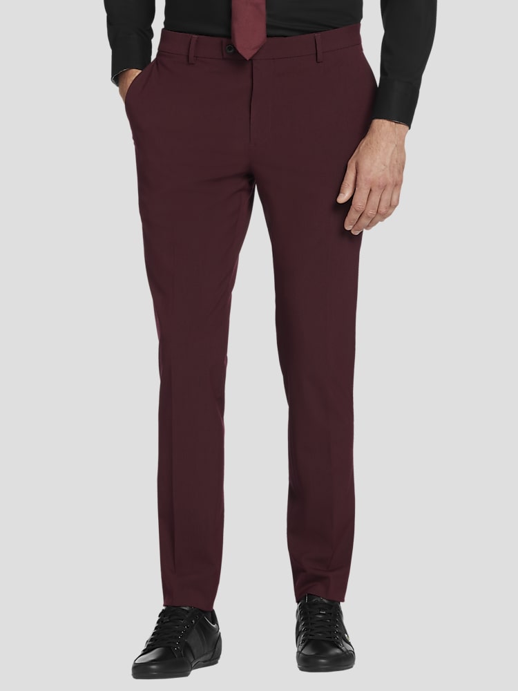 【DEARMINE】Raw Semi-Wide Slacks Almond Doring Belted Round Leg Pant - Studio Nicholson