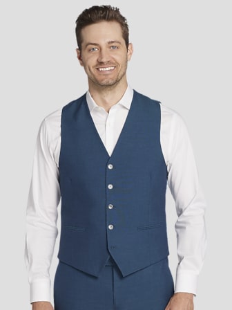 Skinny Fit Suit Vest