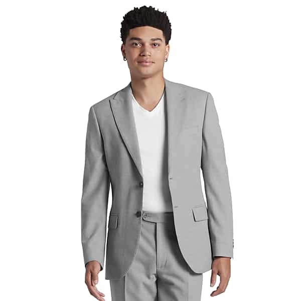 JOE Joseph Abboud Slim Fit Men's Suit Jacket Gray - Size: 40 Short TMW30BP40116