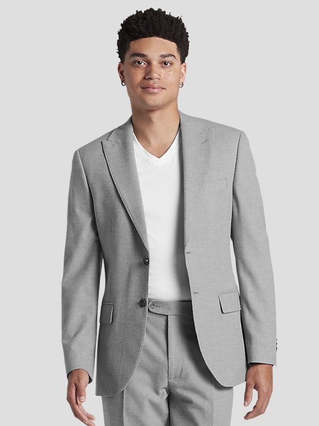 JOE Joseph Abboud Big & Tall Slim Fit Men's Suit Jacket , Gray