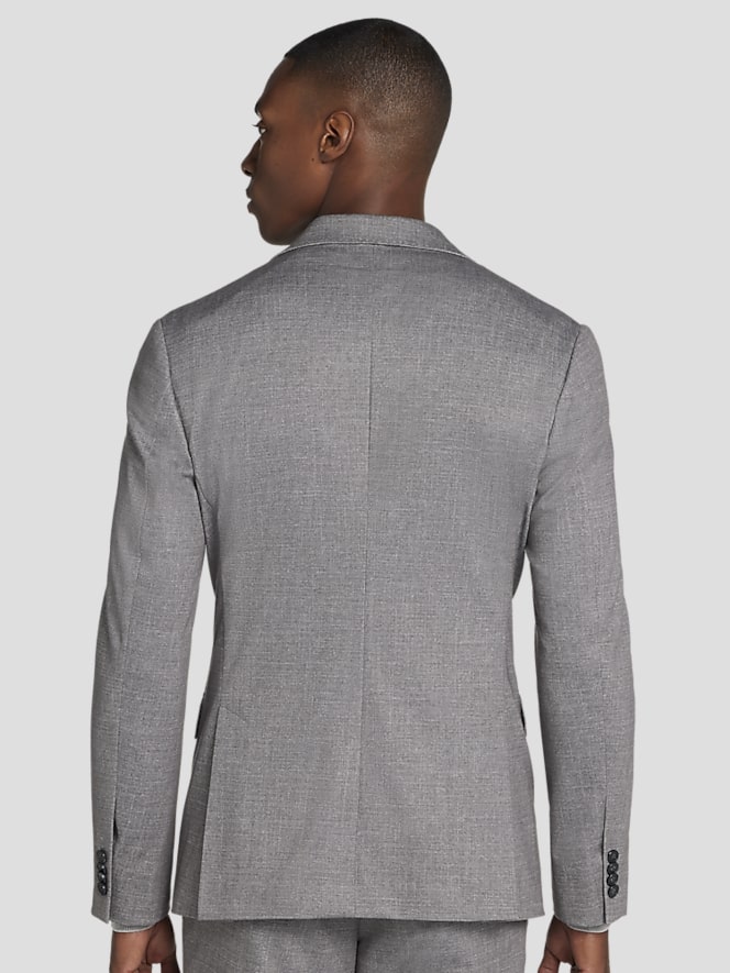 JOE Joseph Abboud Slim Fit Sharkskin Suit Jacket