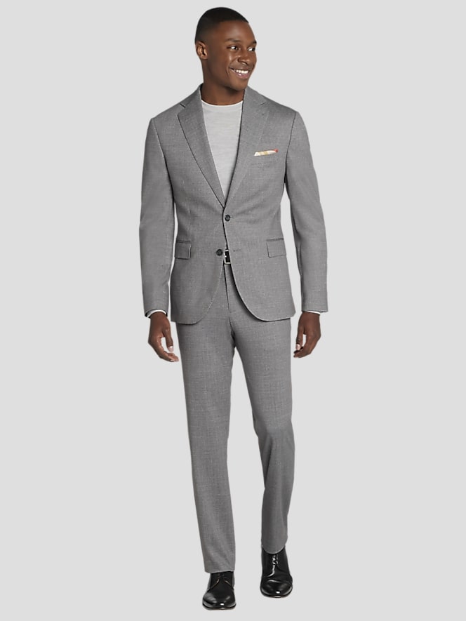 JOE Joseph Abboud Slim Fit Sharkskin Suit Jacket | Suit