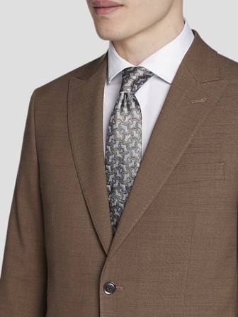 Slim Fit Wool Blend Suit Jacket