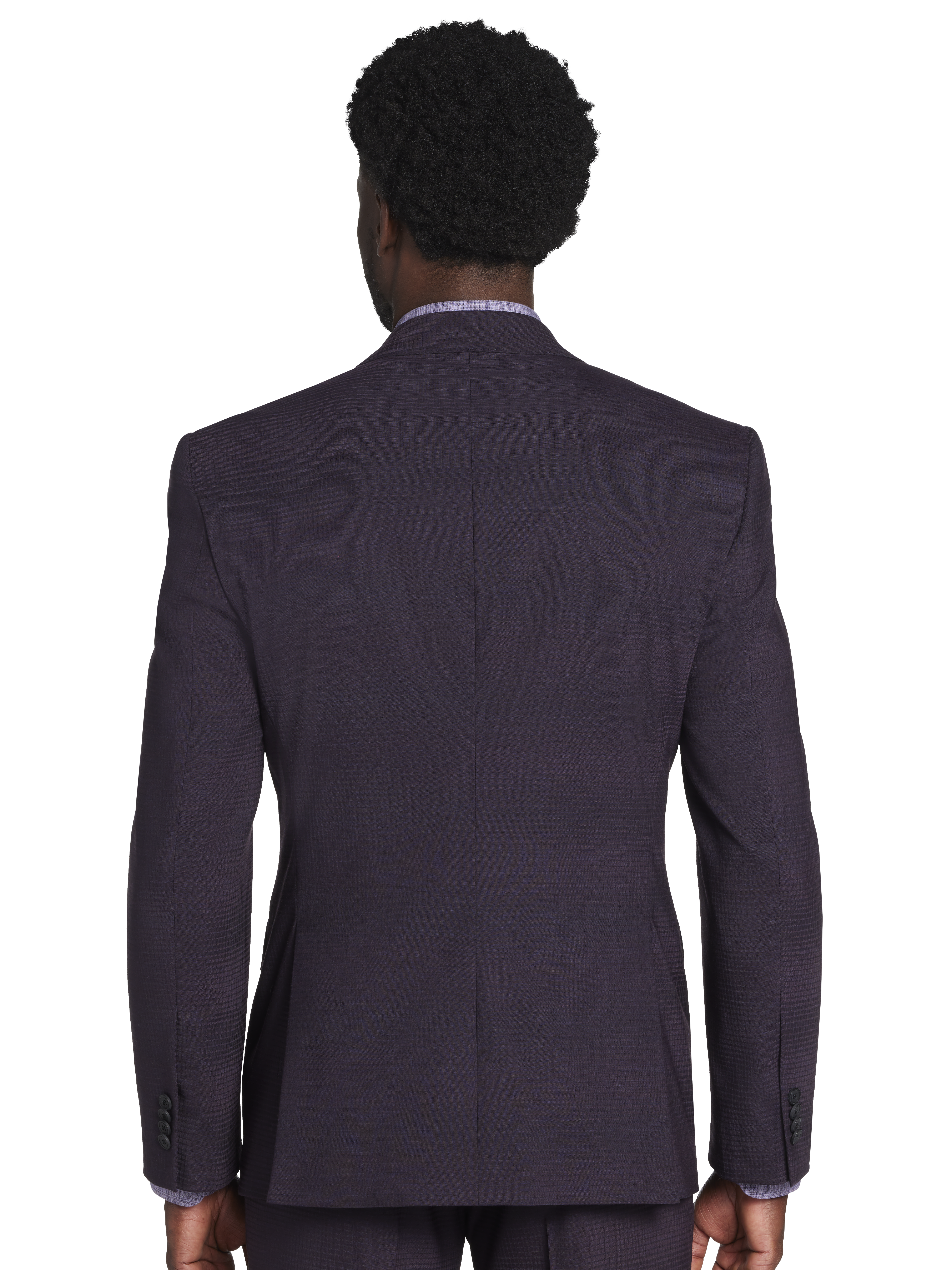 Modern Fit Wool Blend Suit Jacket