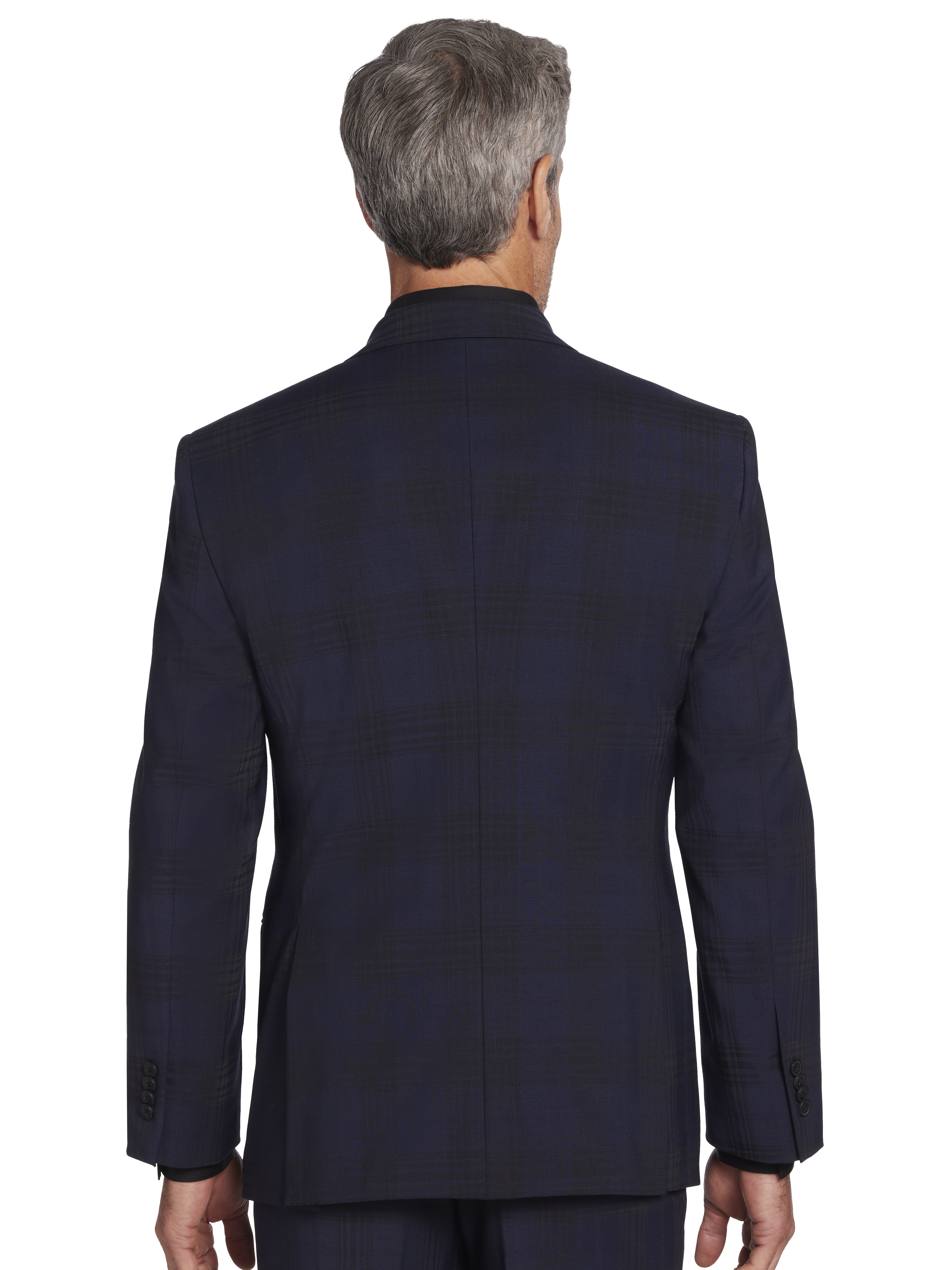 Modern Fit Wool Blend Suit Jacket