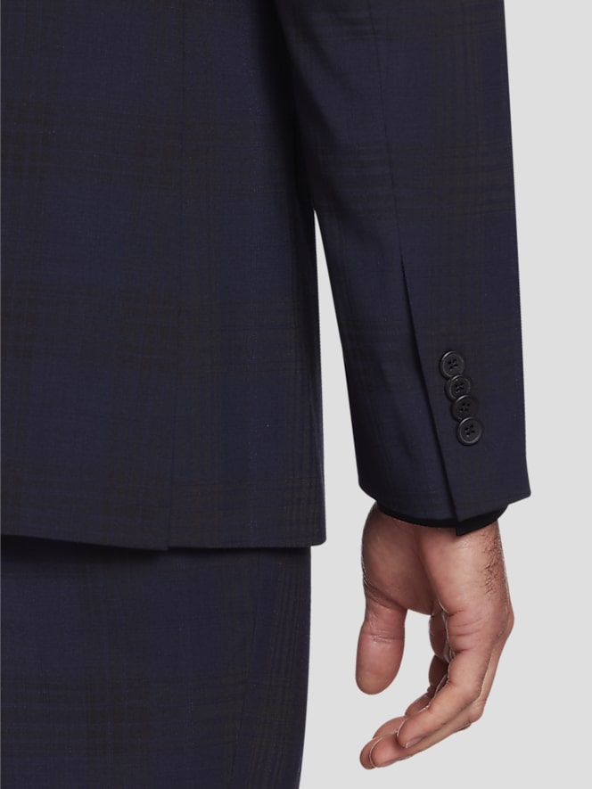 Awearness Kenneth Cole Modern Fit Wool Blend Suit Jacket