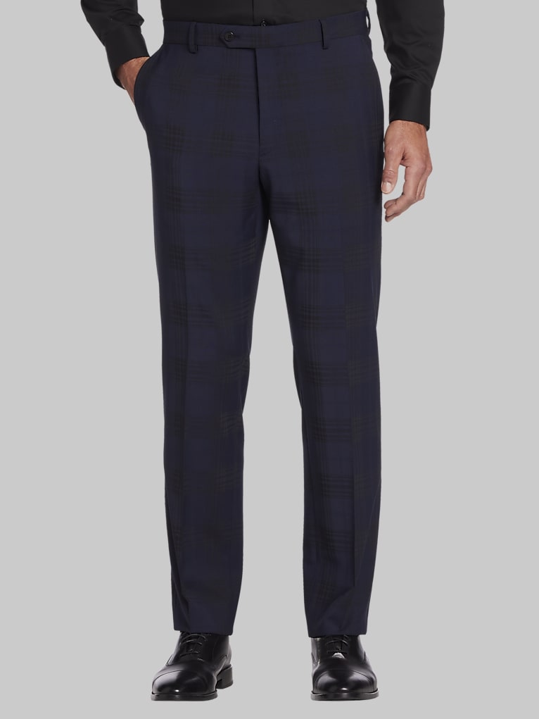 Awearness Kenneth Cole Modern Fit Wool Blend Suit Pants