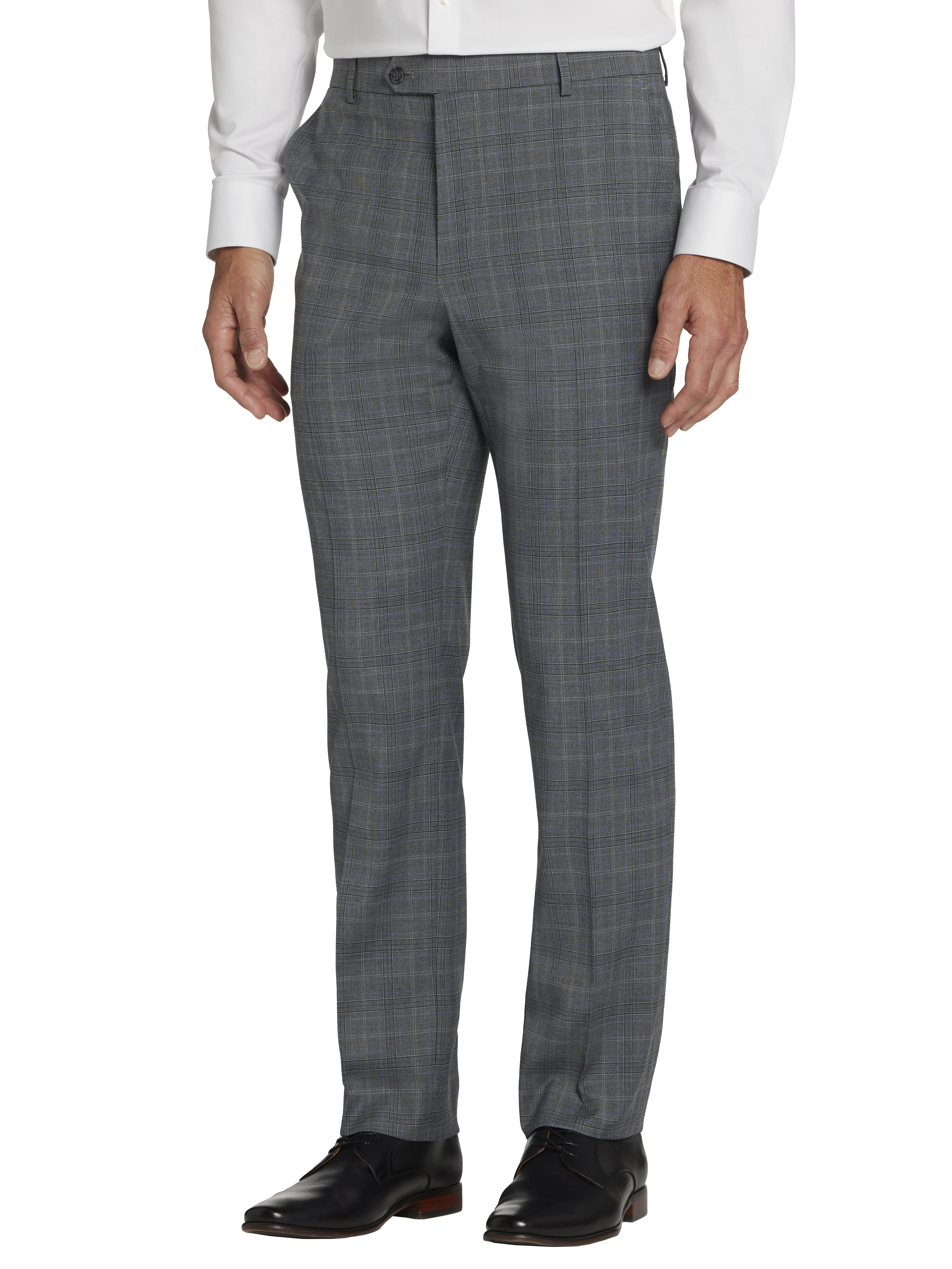 Modern Fit Windowpane Suit