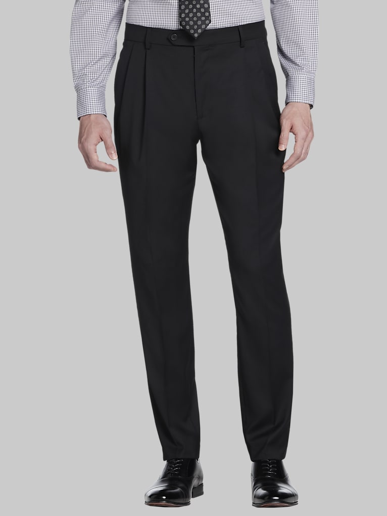 Awearness Kenneth Cole Modern Fit Pleated Suit Pants