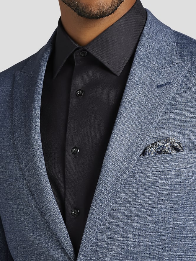 JOE Joseph Abboud Slim Fit Sharkskin Suit Jacket