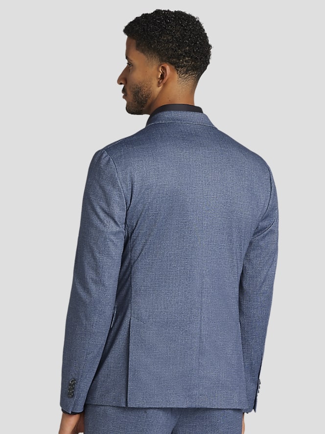JOE Joseph Abboud Slim Fit Sharkskin Suit Jacket