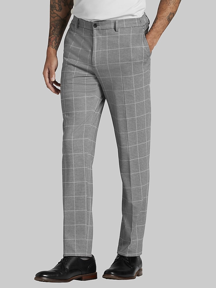 JOE Joseph Abboud Slim Fit Windowpane Suit Pants | Suit Pants
