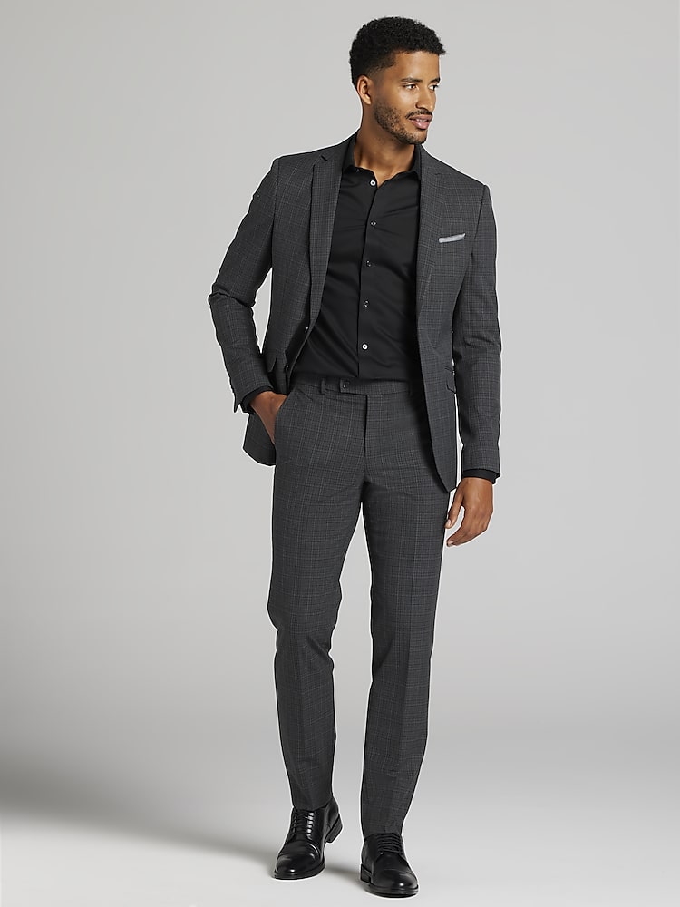 Wilke-Rodriguez Slim Fit Check Suit | 2 Piece Suits | Men's