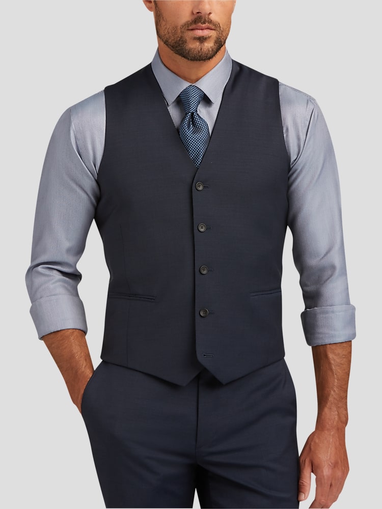 Awearness Kenneth Cole AWEAR TECH Slim Fit Suit Separates Vest Suit Separate Vests Men s Wearhouse
