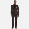 JOE Joseph Abboud Slim Fit Sharkskin Suit Jacket