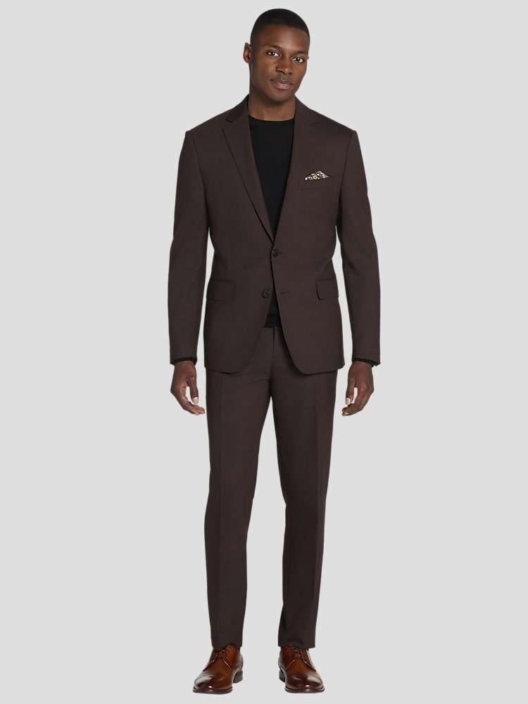 JOE Joseph Abboud Slim Fit Sharkskin Suit Jacket | Suit