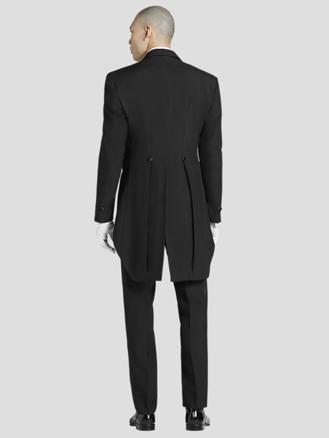 First Nighter Classic Fit Notch Lapel Tailcoat Tuxedo