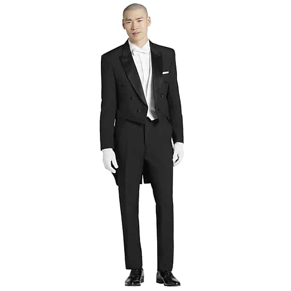 First Nighter Men's Classic Fit Notch Lapel Tailcoat Tuxedo Formal - Size: 52 Extra Long TMW31KV52410