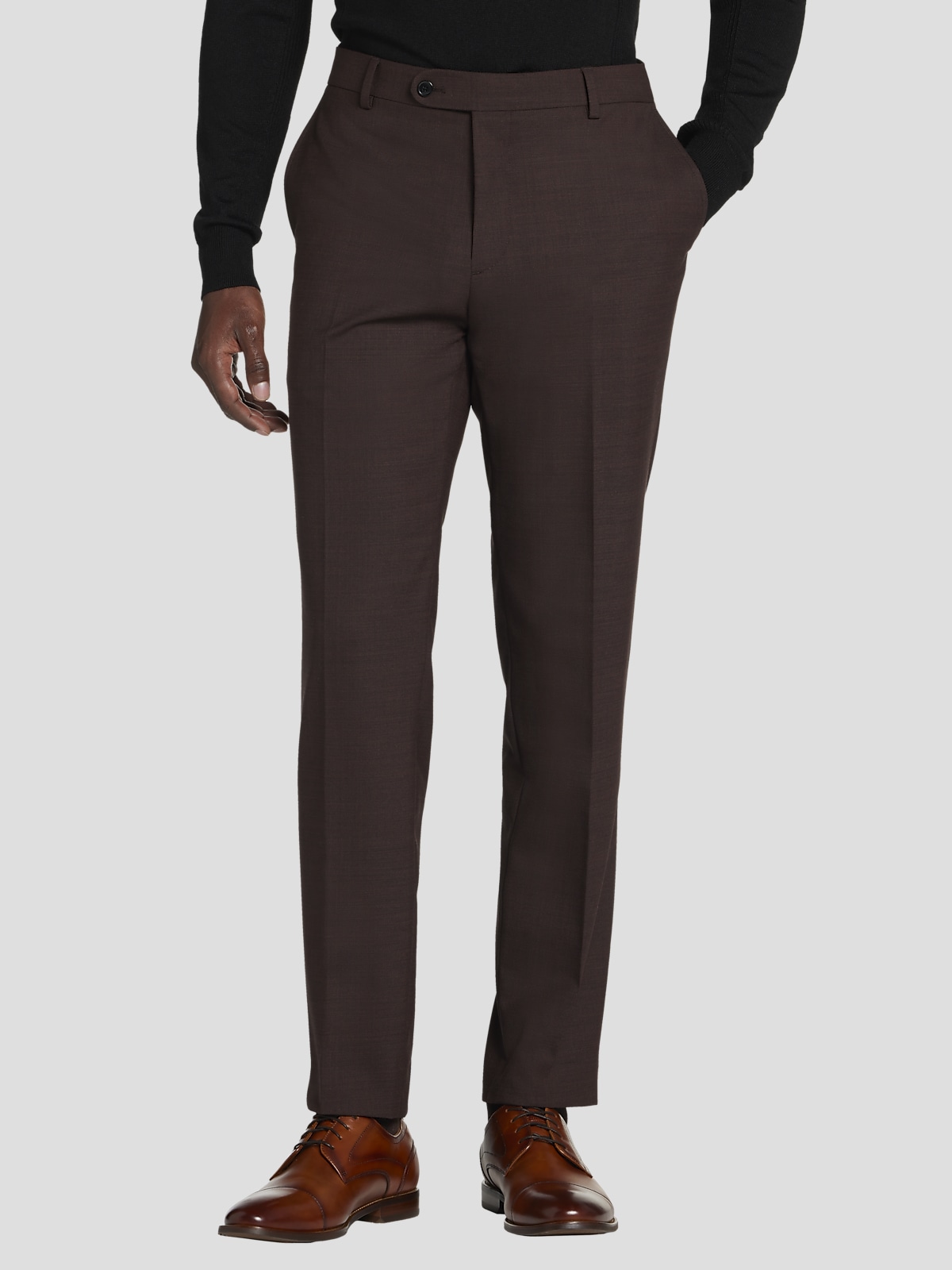 JOE Joseph Abboud Slim Fit Sharkskin Suit Pants | Suit Pants