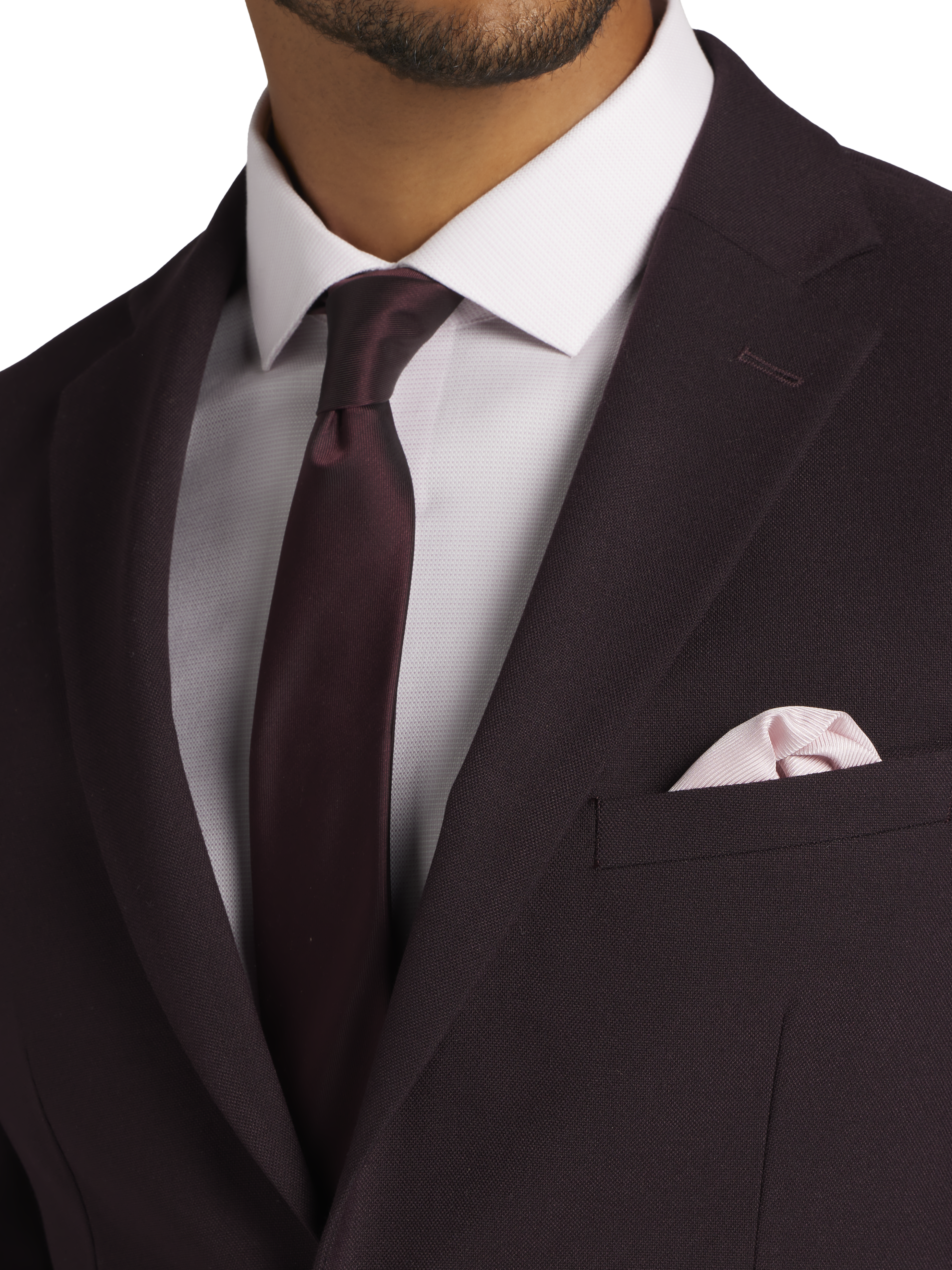Notch Lapel Suit Jacket