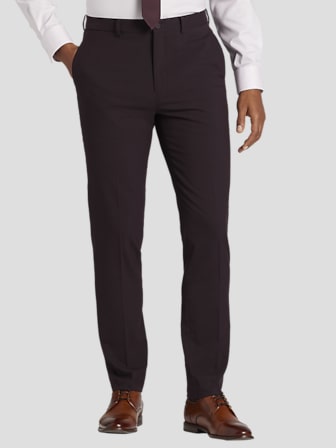 Flat Front Suit Pants