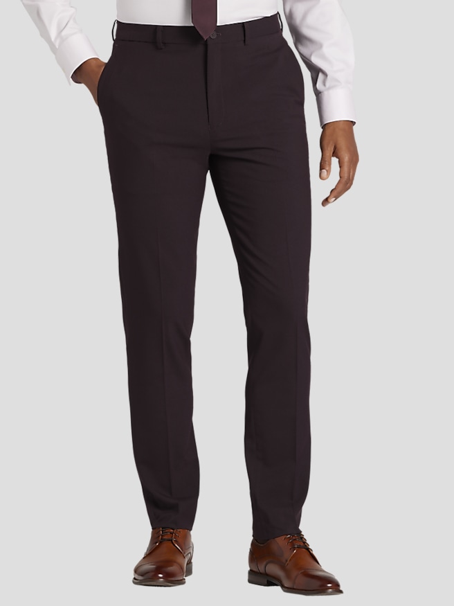 Men's big and tall slim fit pants top