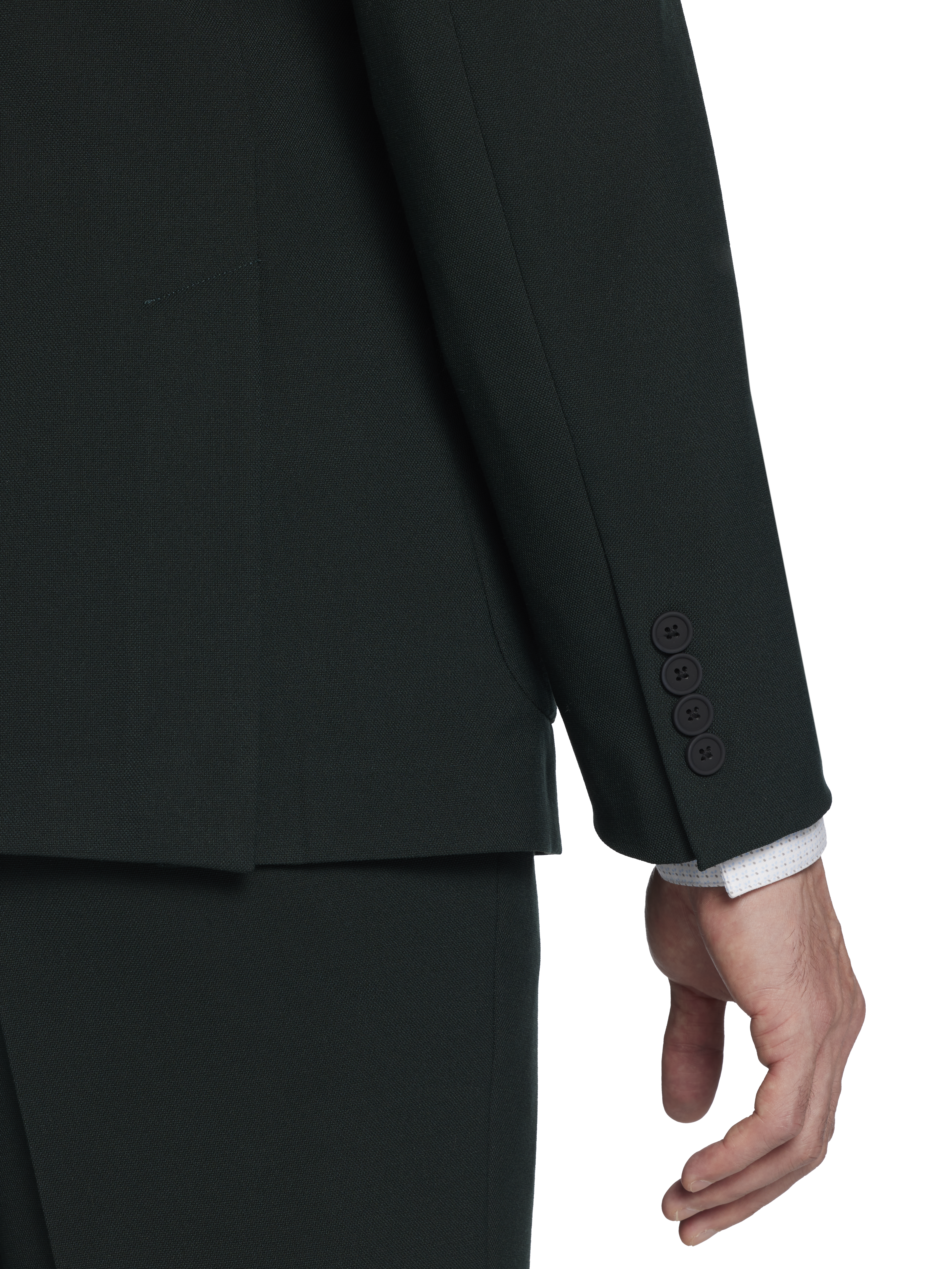 Notch Lapel Suit Jacket