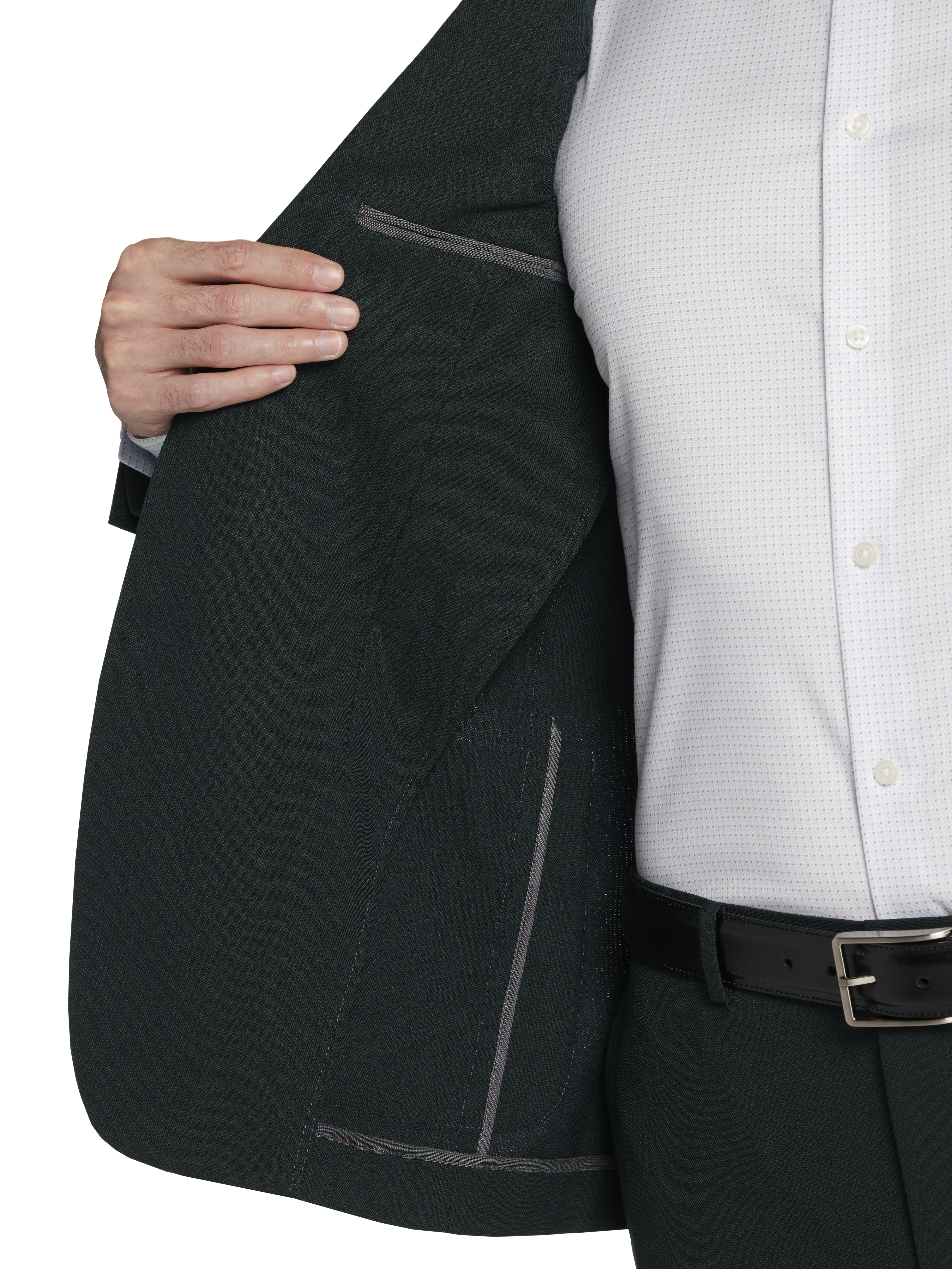 Notch Lapel Suit Jacket