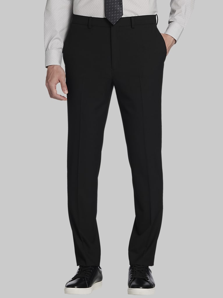 Calvin Klein Flat Front Suit Pants