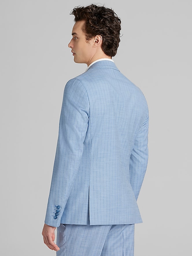 Paisley &Amp; Gray Slim Fit Suit Stripe Jacket