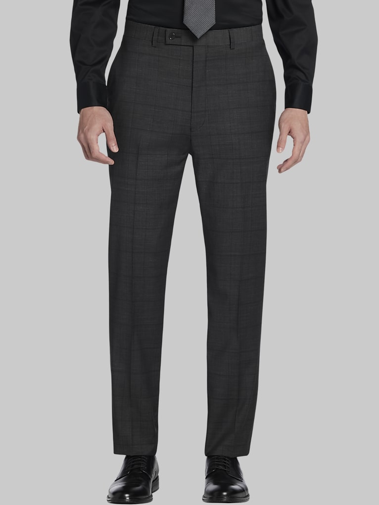 Calvin Klein Slim Fit Wool Blend Suit Pants